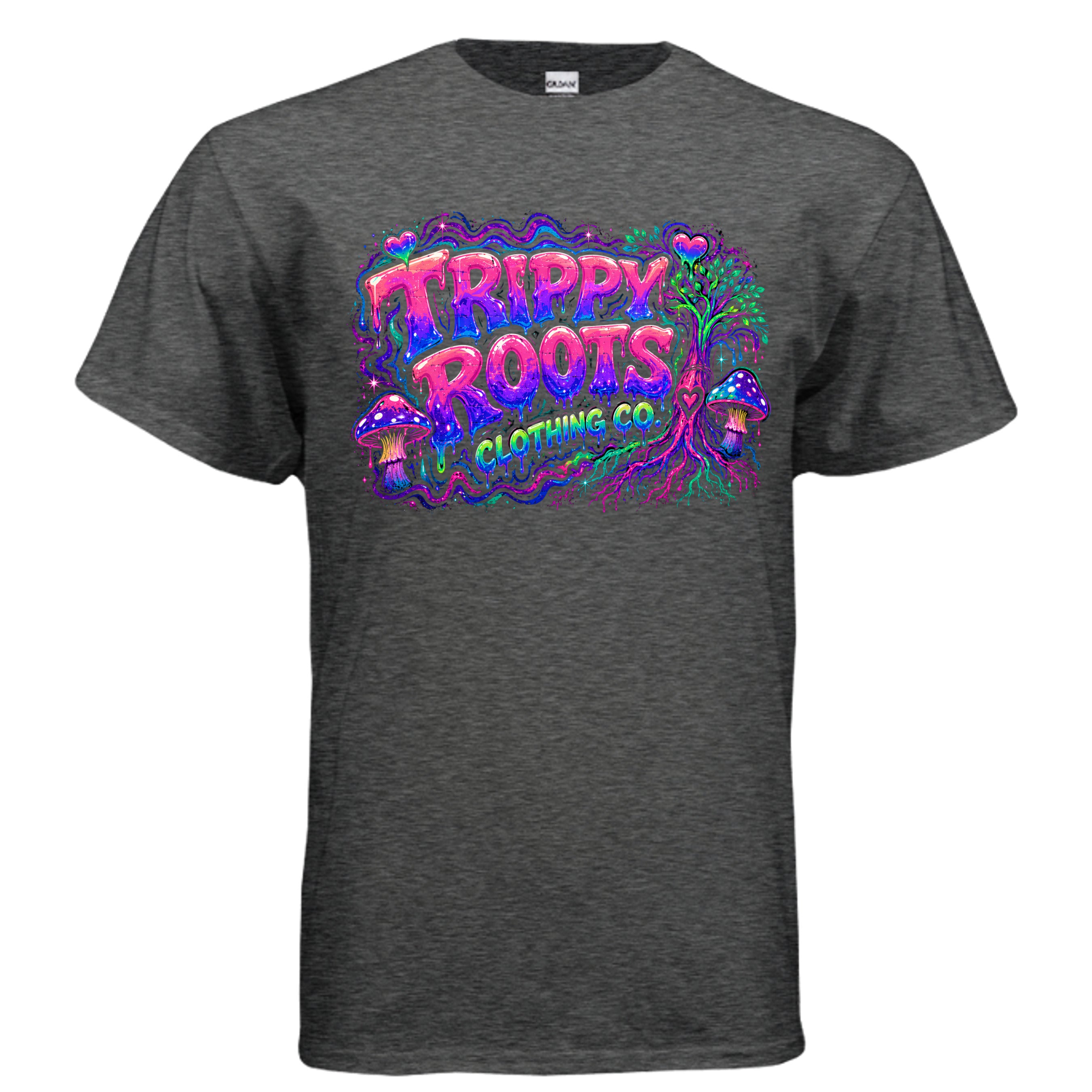 DARK HEATHER - G200 - FRONT