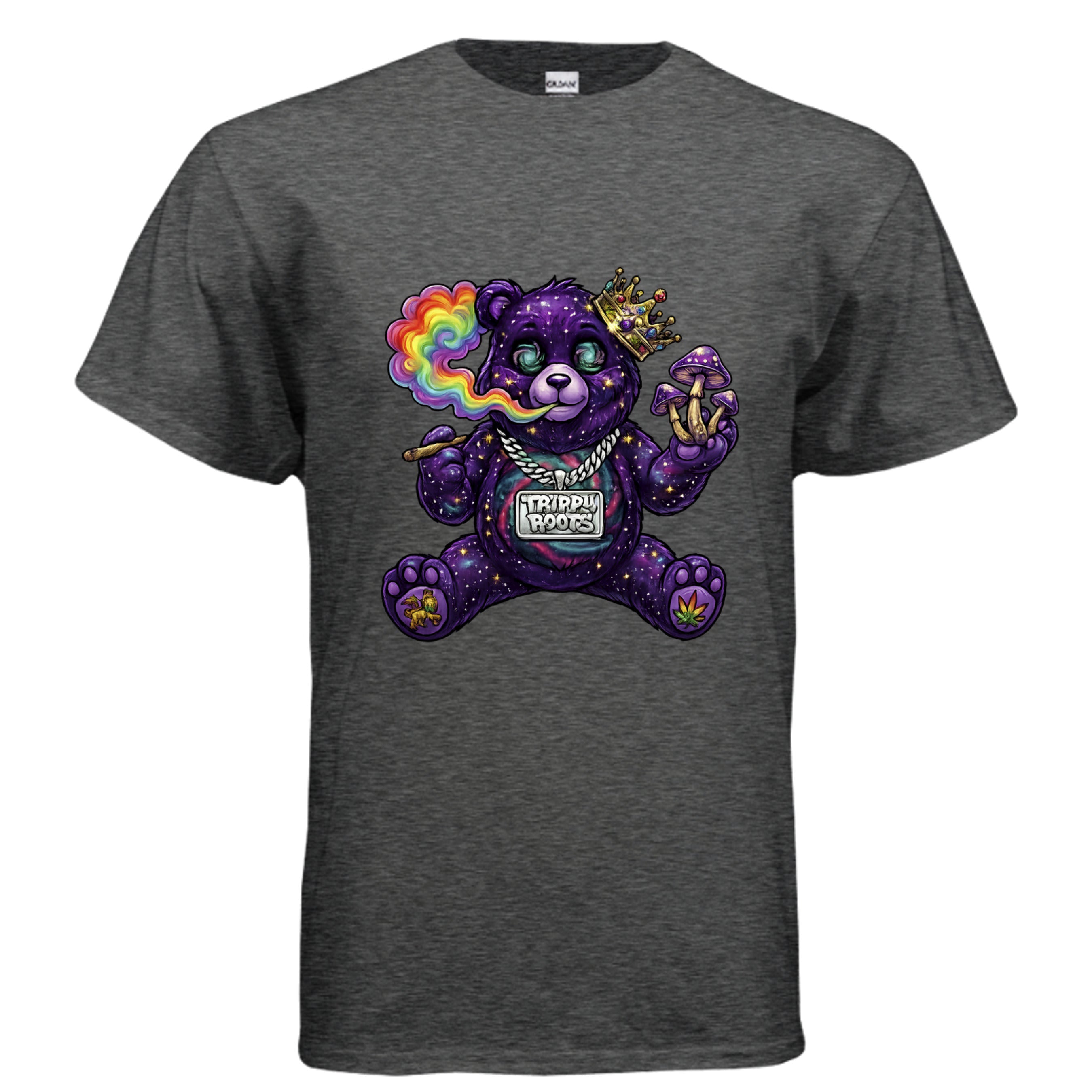DARK HEATHER - G200 - FRONT