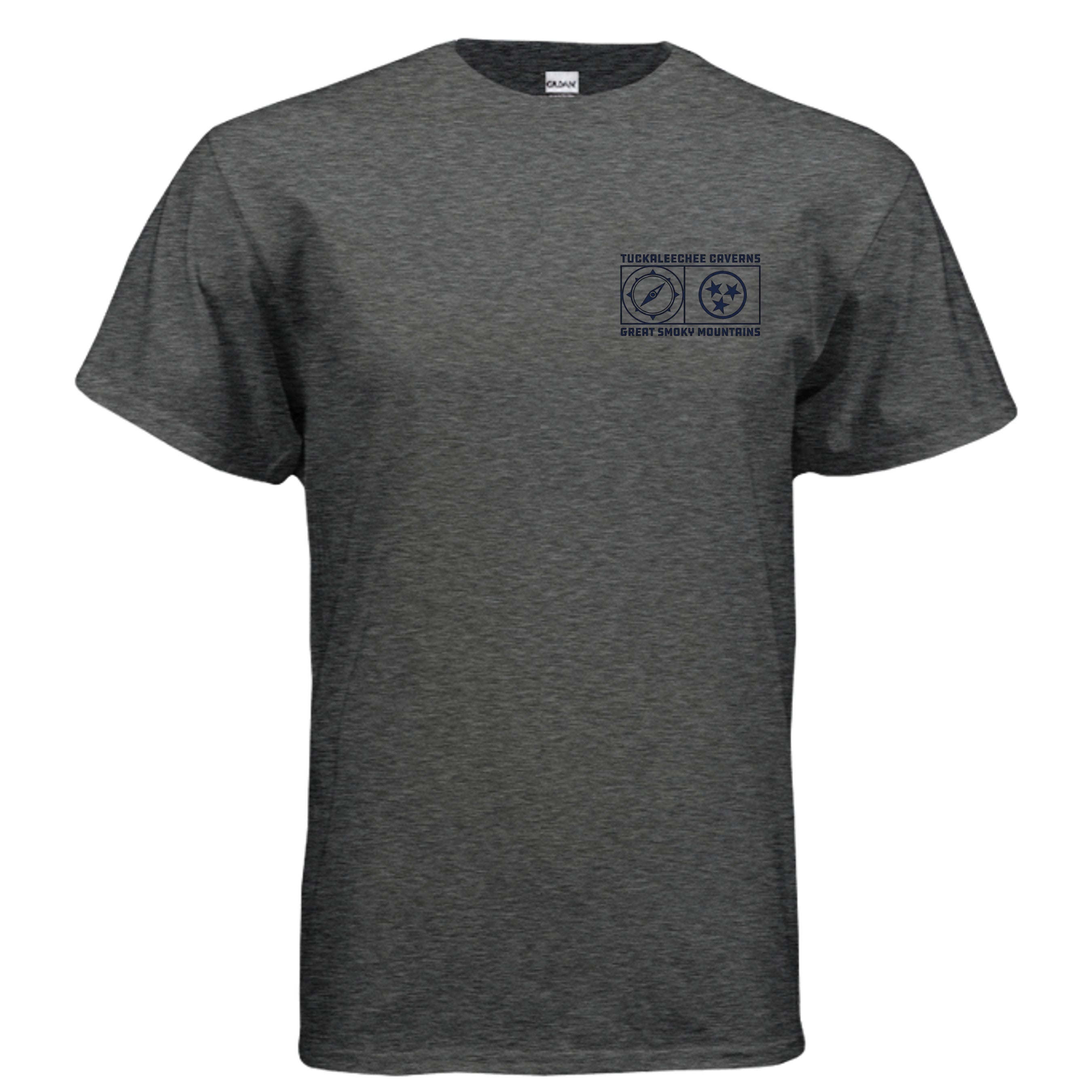 DARK HEATHER - G200 - FRONT