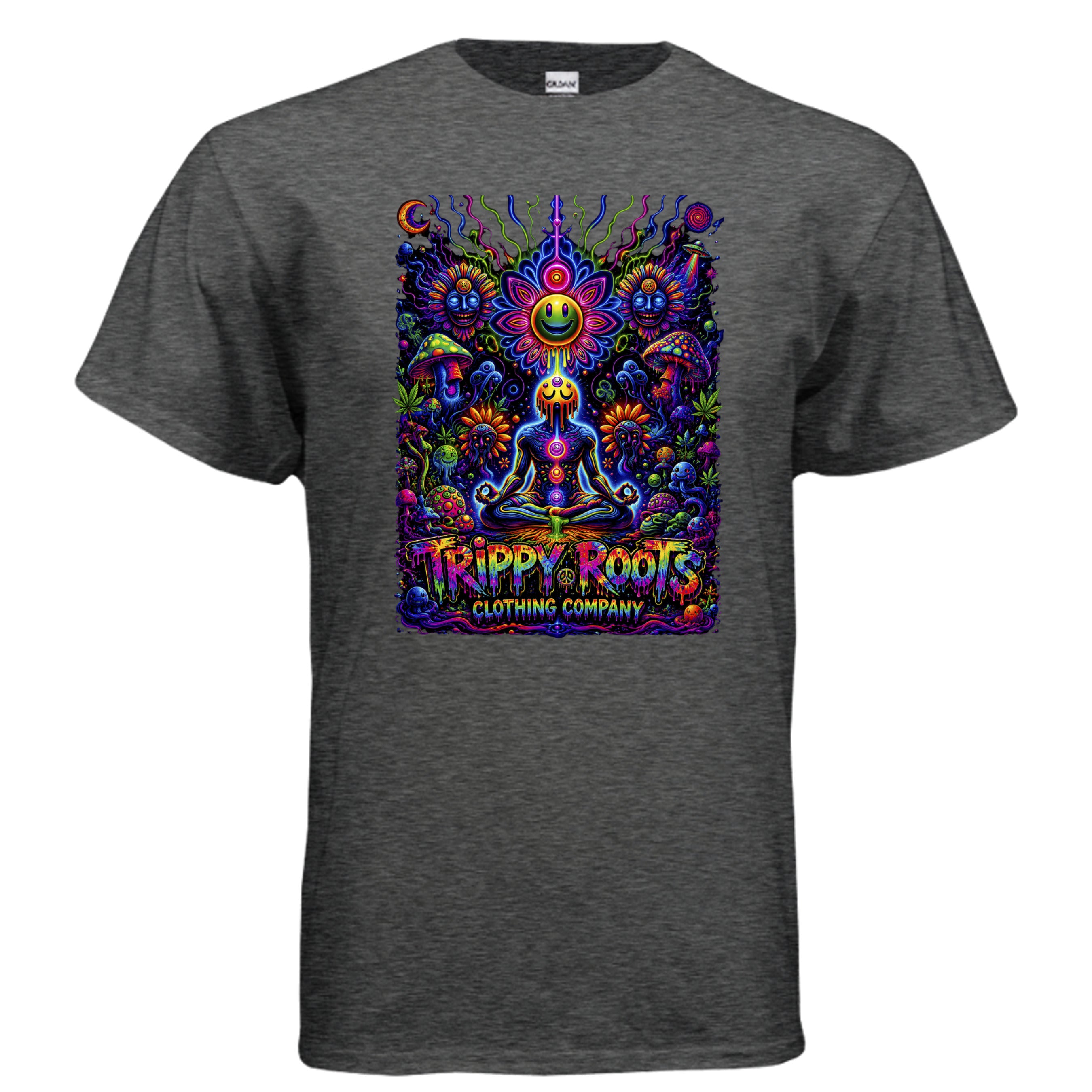 DARK HEATHER - G200 - FRONT